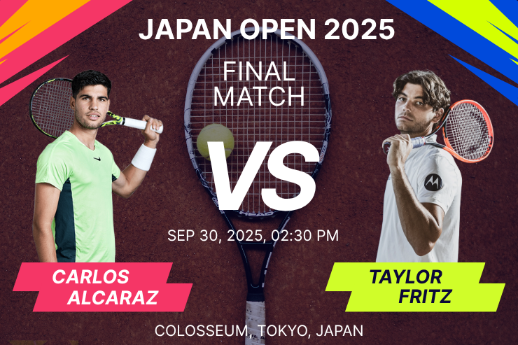 Japan Open 2025 Final: Alcaraz vs Fritz Online Tennis Betting Thrill with Myjackpot777