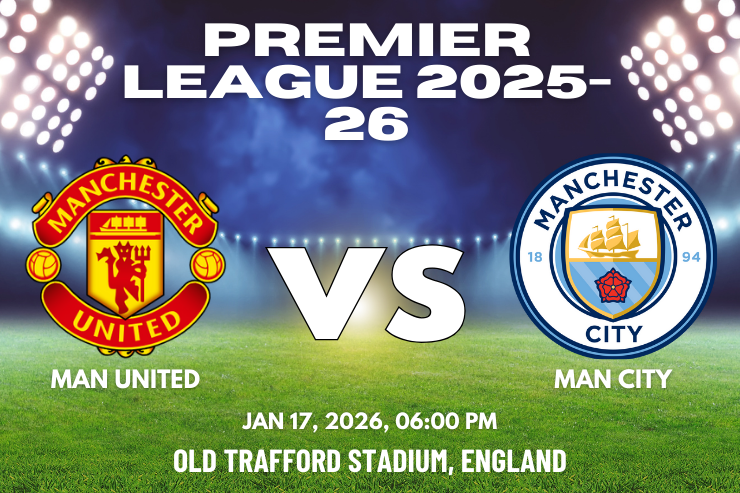Man United vs Man City: Premier League 2025-26 – Online Betting Action with Myjackpot777