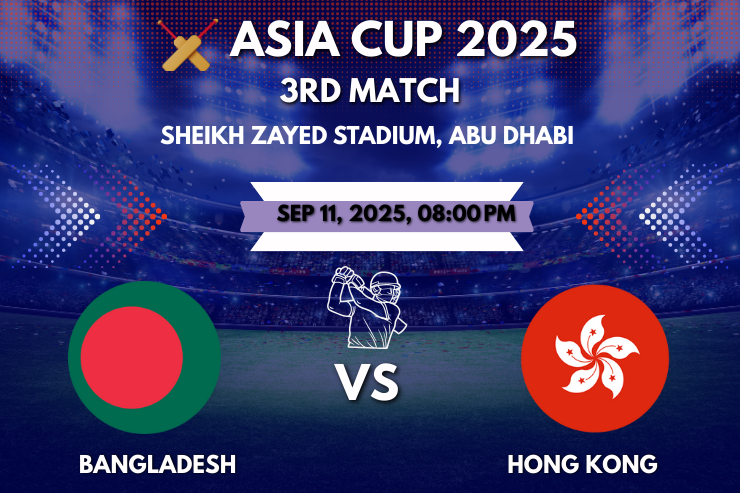 Bangladesh vs Hong Kong, Asia Cup 2025: Online Cricket Betting Guide with Myjackpot777