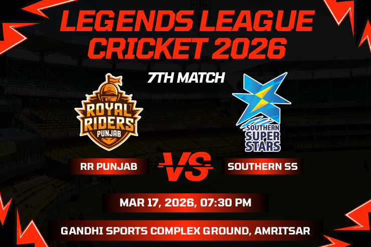 Riders Punjab vs Southern Super Stars: LLC 2026 – Online Cricket Betting at Myjackpot777